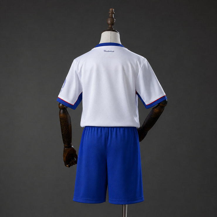 Cardiff City 2026/27 Bortaställ Barn Fotbollströja med Shorts