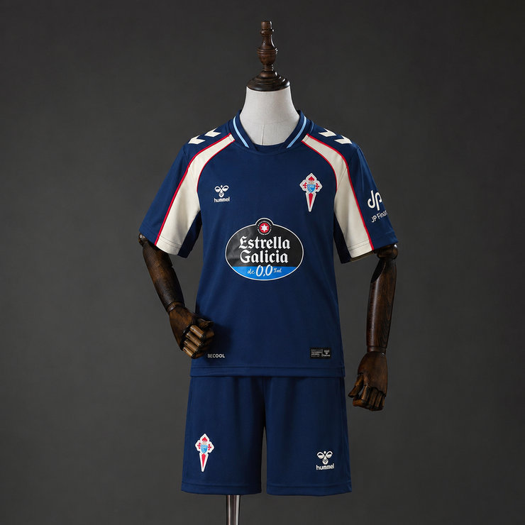 Celta de Vigo 2026/27 Bortaställ Barn Fotbollströja med Shorts