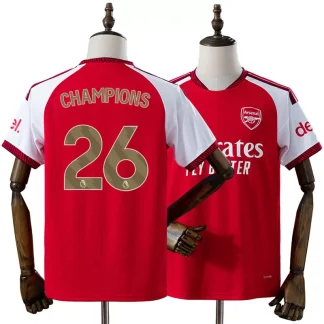 Champions 26 Arsenal Hemmatröja 2026/27 Röd Herr Fotbollströja