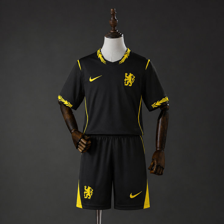 Chelsea 2026/27 Bortaställ Barn Fotbollströja med Shorts