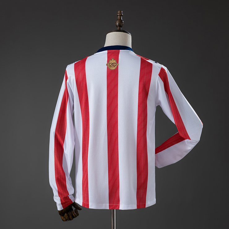 Chivas Guadalajara 120-årsjubileum Långärmad Herr Fotbollströja