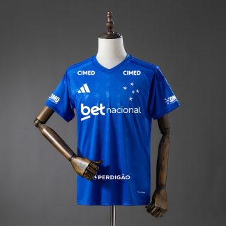 Cruzeiro 2026/27 Hemmatröja Herr Fotbollströja Med Sponsortryck