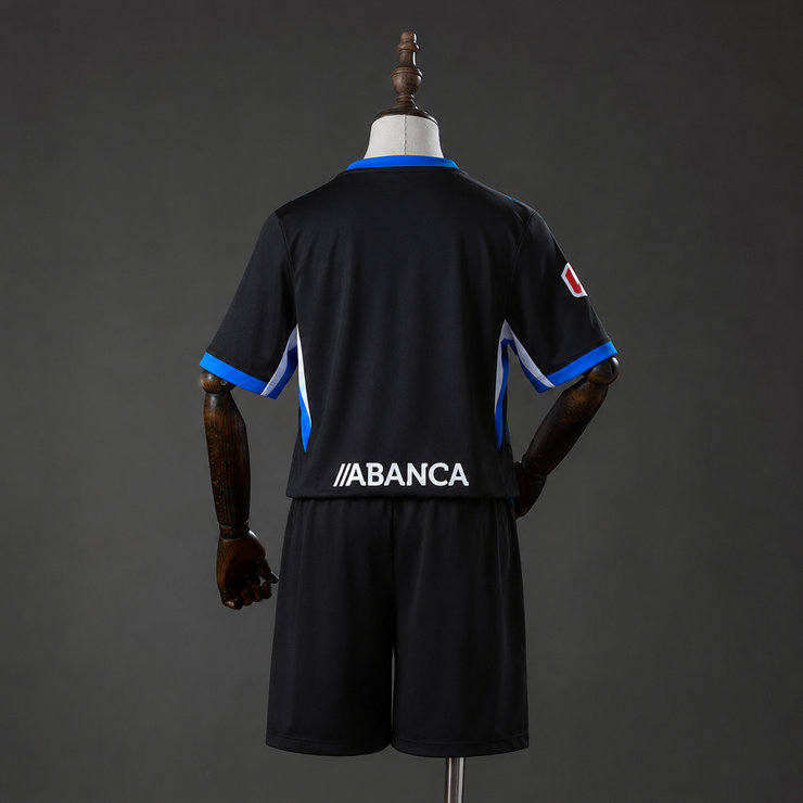 Deportivo La Coruña 2026/27 Bortaställ Barn Fotbollströja med Shorts