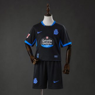Deportivo La Coruña 2026/27 Bortaställ Barn Fotbollströja med Shorts