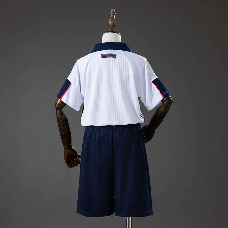 England VM 1998 Hemmatröja Retro Barn Fotbollsställ