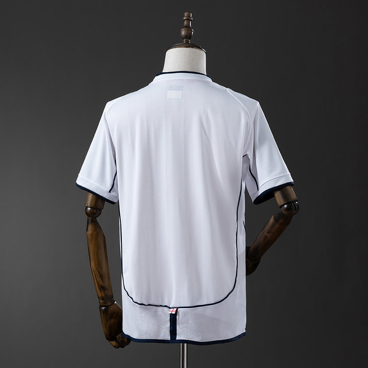 England VM 2002 Hemmatröja Retro Herr Fotbollströja