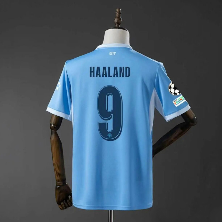 Erling Haaland 9 Manchester City Hemmatröja 2026/27 Herr Fotbollströja