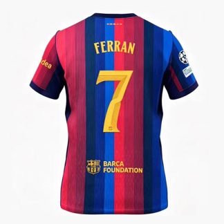 FC Barcelona Hemmatröja 2026/27 Ferran Torres #7 Herr Fotbollströja