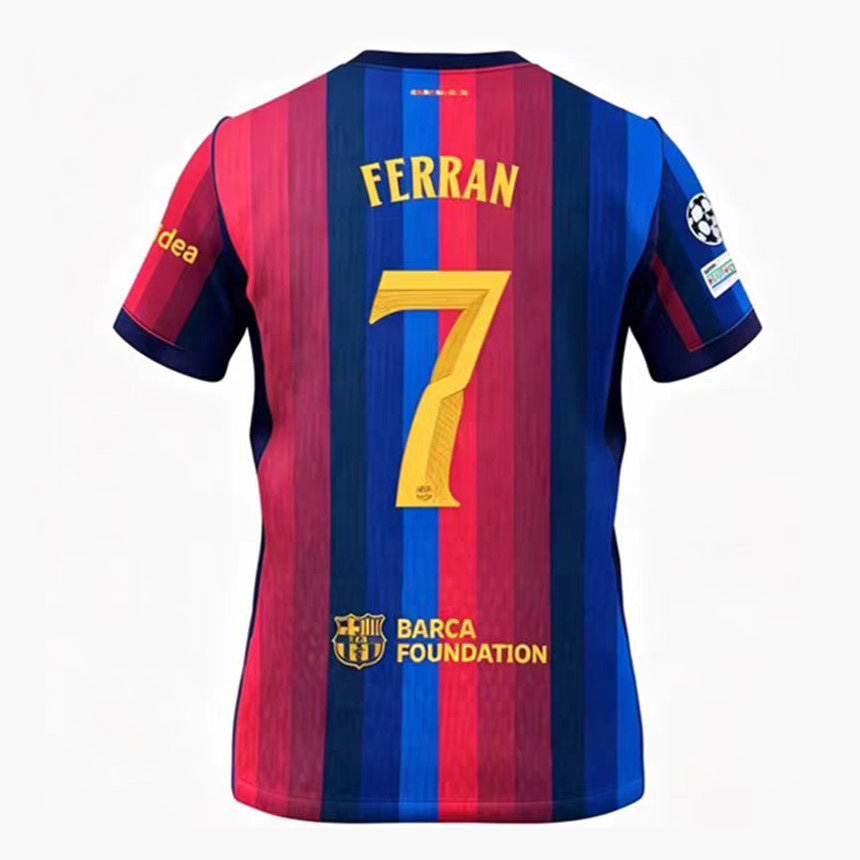 FC Barcelona Hemmatröja 2026/27 Ferran Torres #7 Herr Fotbollströja