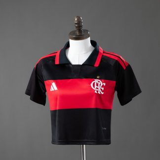 Flamengo 2026/27 Hemmatröja Crop Top Dam Fotbollströja