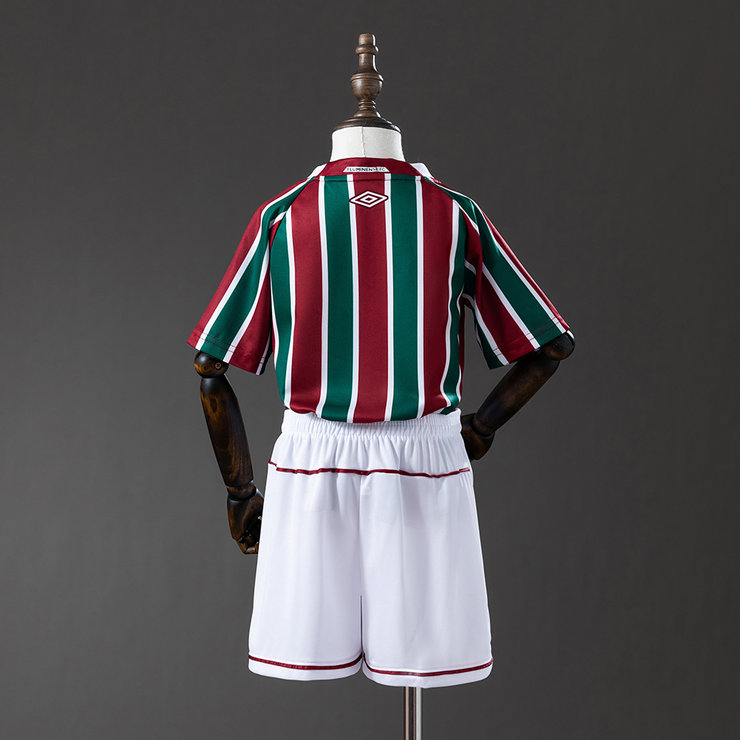 Fluminense 2025/26 Hemmaställ Barn Fotbollströja med Shorts