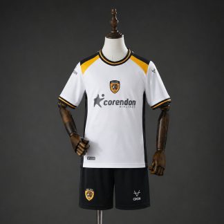 Hull City 2026/27 Bortaställ Barn Fotbollströja med Shorts