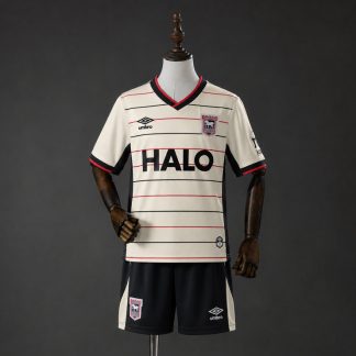 Ipswich Town 2026/27 Bortaställ Barn Fotbollströja med Shorts