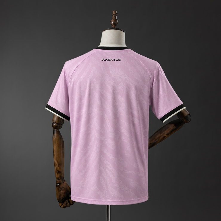 Juventus 2026/27 Bortatröja Rosa Herr Fotbollströja