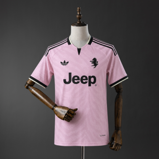 Juventus 2026/27 Bortatröja Rosa Herr Fotbollströja