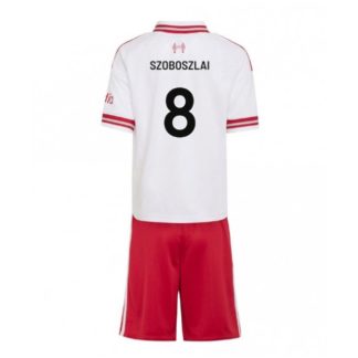 Liverpool 2026/27 Dominik Szoboszlai 8 Barn Bortaställ med shorts