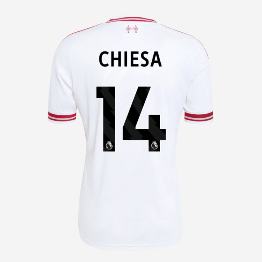 Liverpool FC 2026/27 Bortatröja Federico Chiesa 14 Herr Fotbollströja