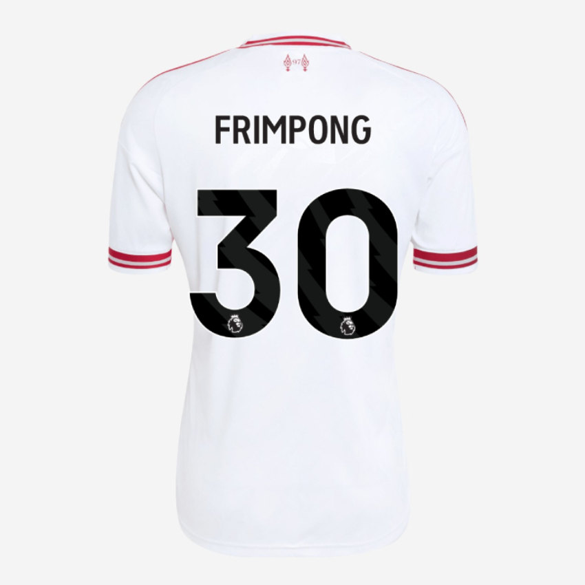 Liverpool FC 2026/27 Bortatröja Jeremie Frimpong 30 Herr Fotbollströja