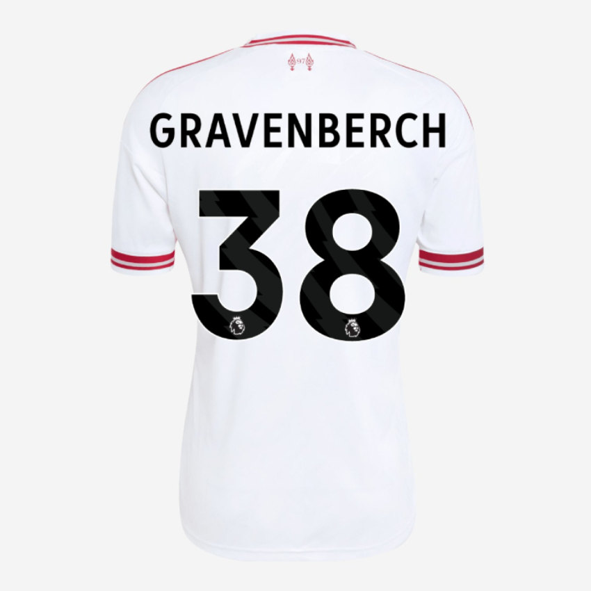 Liverpool FC 2026/27 Bortatröja Ryan Gravenberch 38 Herr Fotbollströja