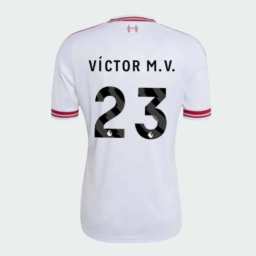 Liverpool FC 2026/27 Bortatröja Víctor Muñoz 23 Herr Fotbollströja