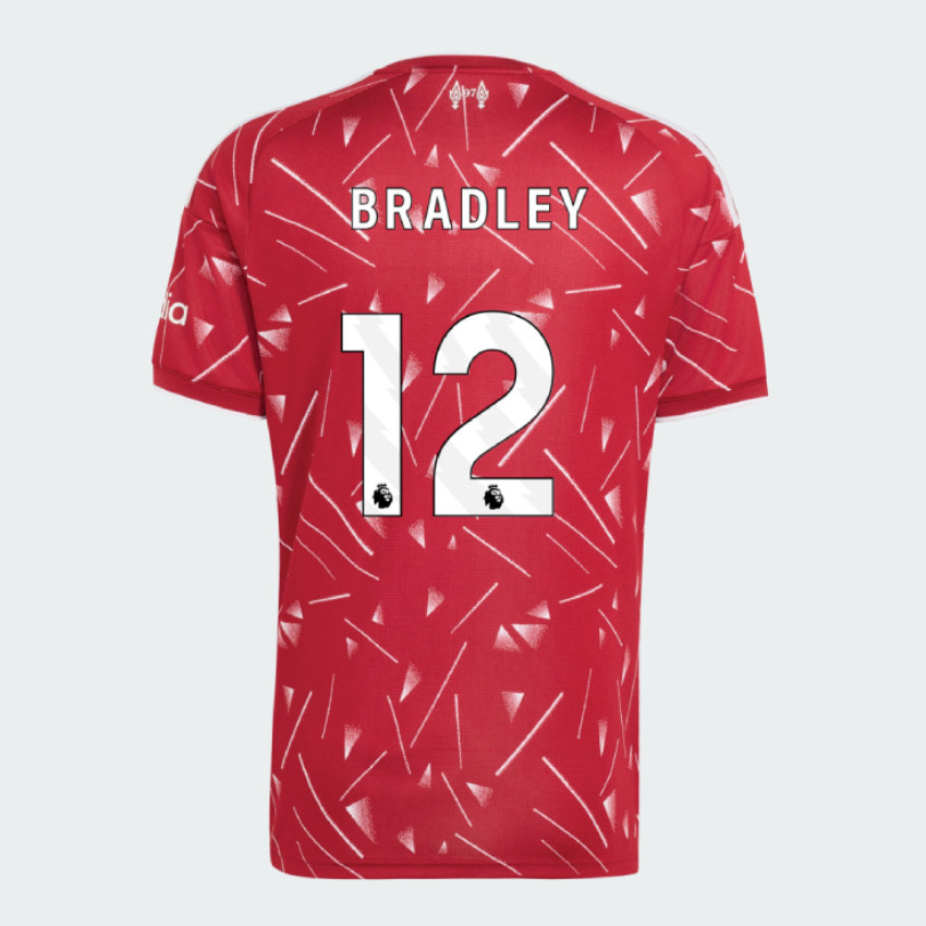 Liverpool FC 2026/27 Hemmatröja Conor Bradley 12 Herr Fotbollströja