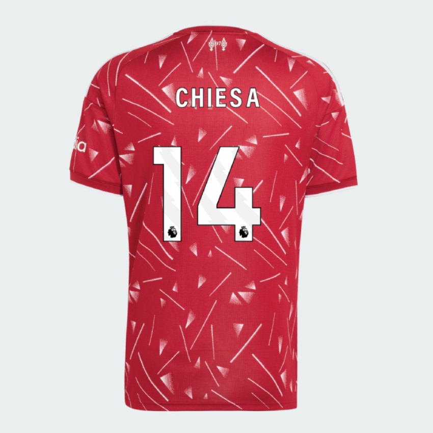 Liverpool FC 2026/27 Hemmatröja Federico Chiesa 14 Herr Fotbollströja