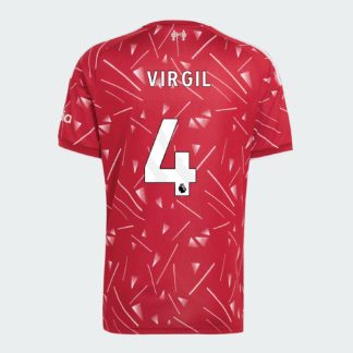 Liverpool FC 2026/27 Hemmatröja Virgil van Dijk 4 Herr Fotbollströja