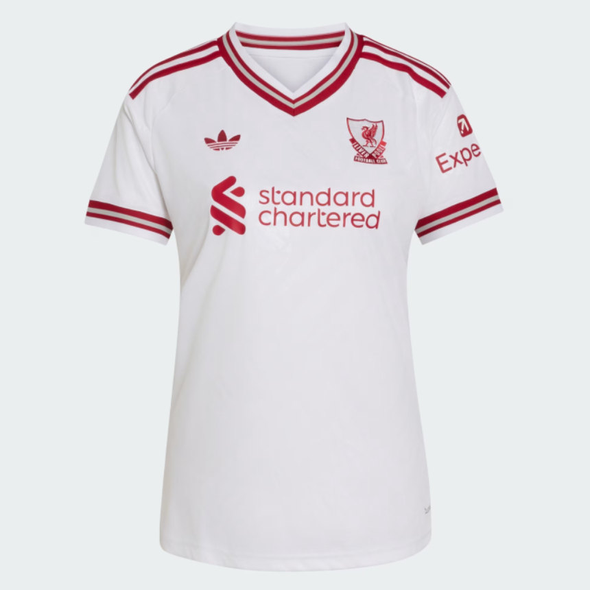 Liverpool FC Bortatröja 2026/27 Dam Kortärmad Fotbollströja