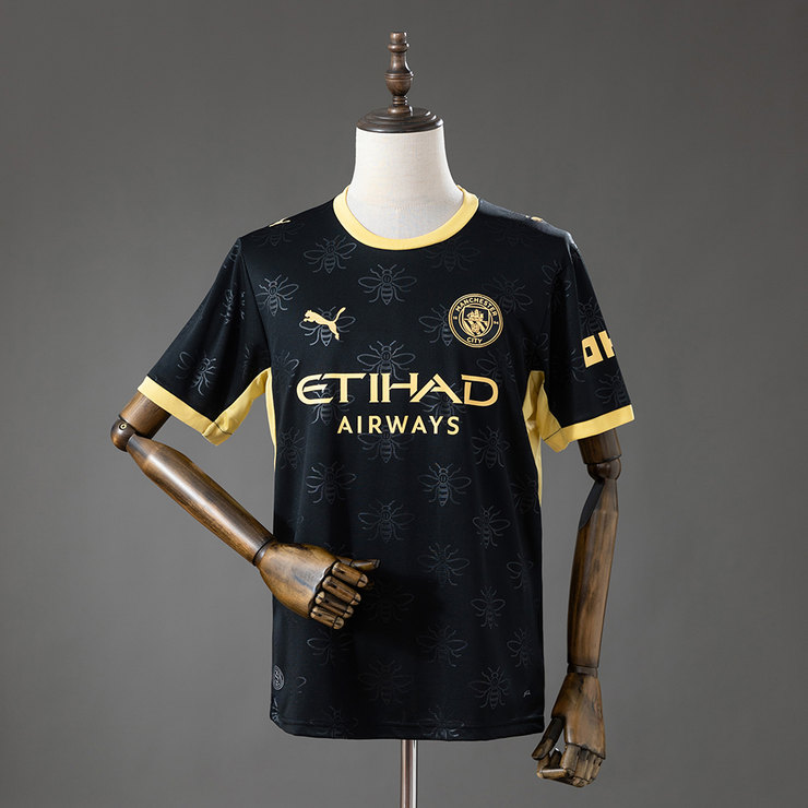 Manchester City 2026/27 Bortatröja Herr Svart Fotbollströja