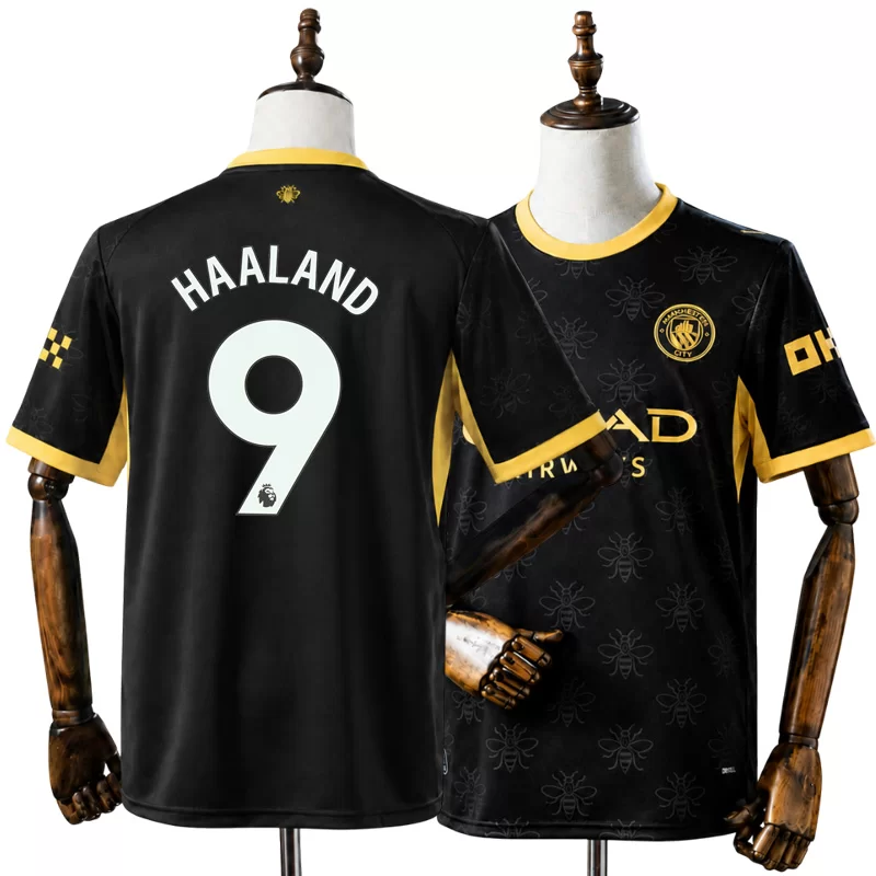 Manchester City 2026/27 Erling Haaland 9 Bortatröja Herr Fotbollströja