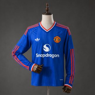 Manchester United 2026/27 Bortatröja Herr Långärmad Fotbollströja