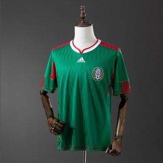 Mexiko VM 2010 Hemmatröja Retro Herr Fotbollströja