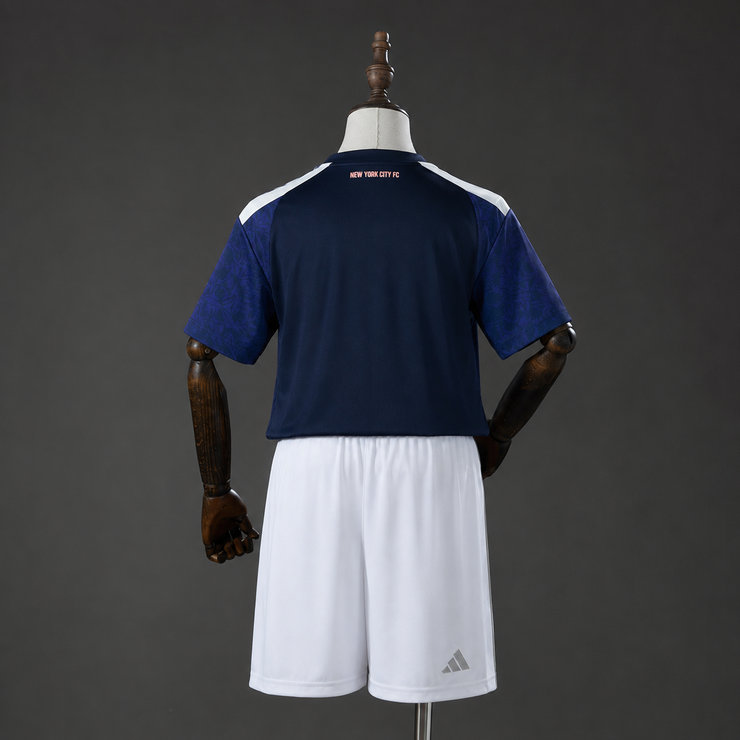 New York City 2026/27 Bortaställ Barn Fotbollströja med Shorts