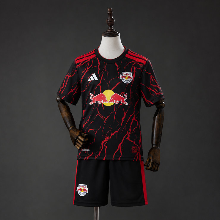 New York Red Bulls 2026/27 Hemmaställ Barn Fotbollströja med Shorts