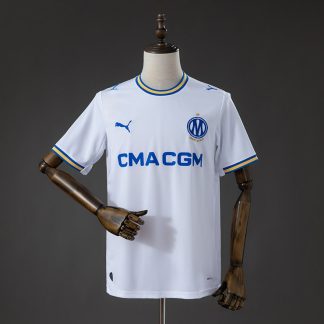 Olympique de Marseille 2026/27 Hemmatröja Herr Vit Fotbollströja