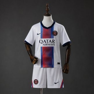 Paris Saint-Germain PSG 2026/27 Bortaställ Barn Fotbollströja med Shorts