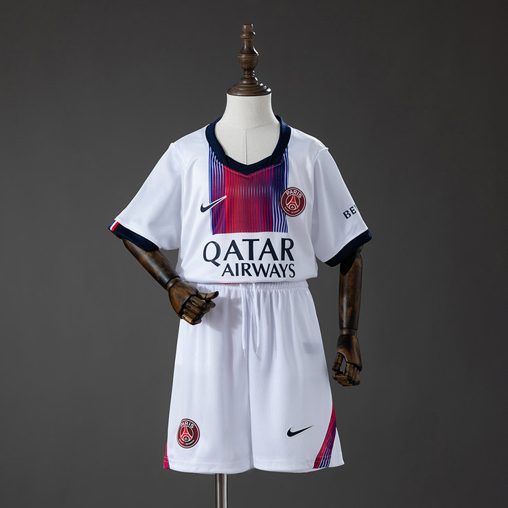 Paris Saint-Germain PSG Bortaställ 2026/27 Barn med Shorts