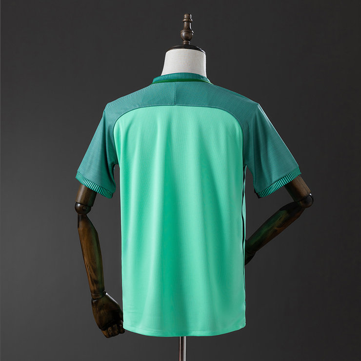 Portugal EM 2016 Bortatröja Retro Herr Fotbollströja