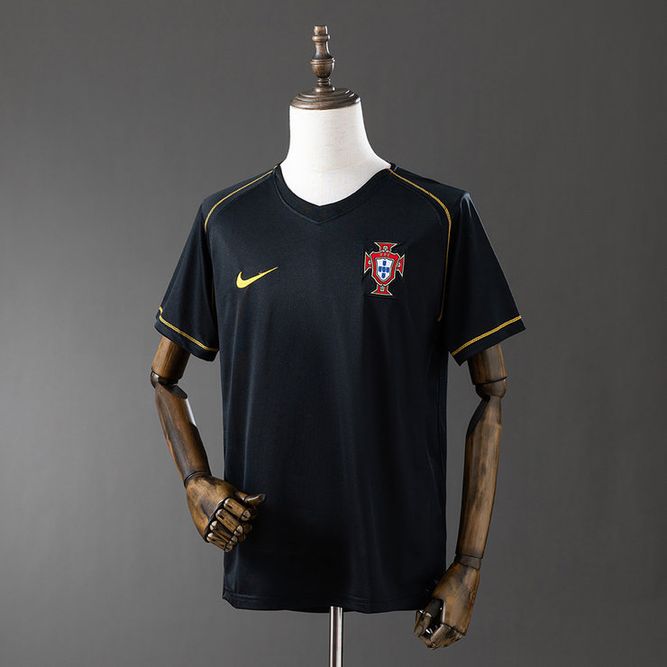 Portugal VM 2006 Bortatröja Retro Herr Fotbollströja