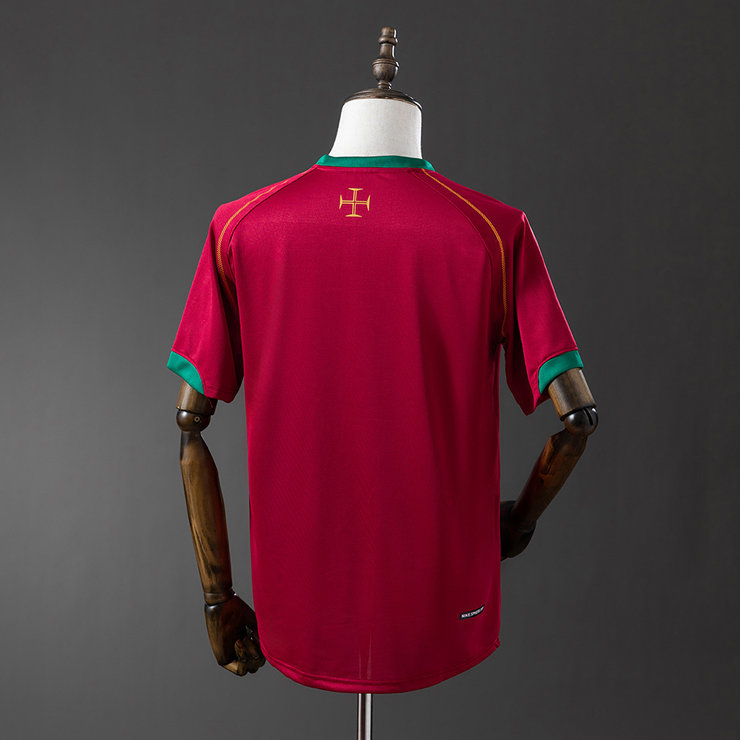 Portugal VM 2006 Hemmatröja Retro Herr Fotbollströja