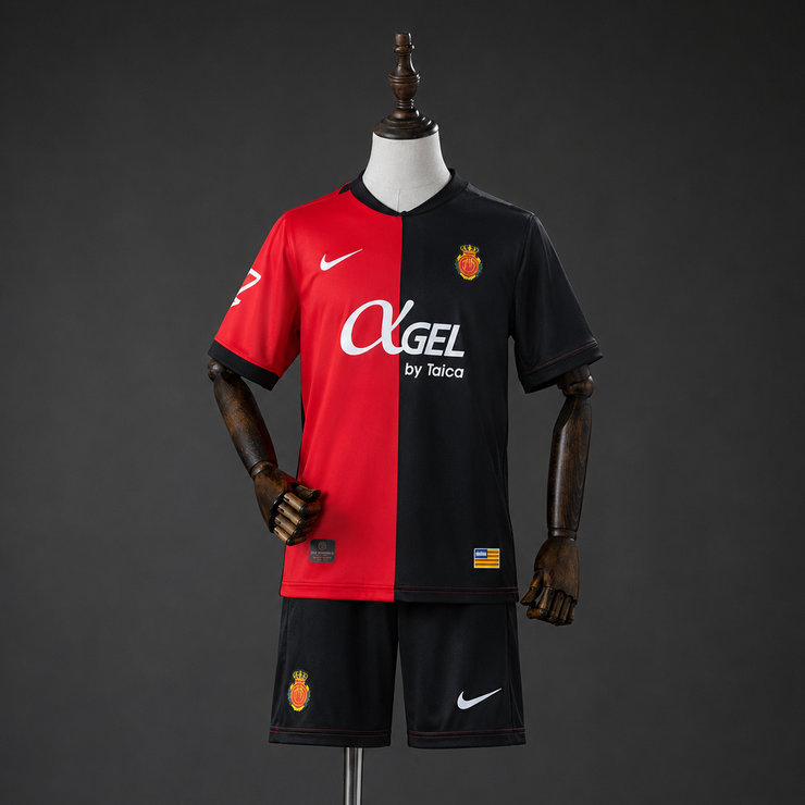 RCD Mallorca 2026/27 Hemmaställ Barn Fotbollströja med Shorts