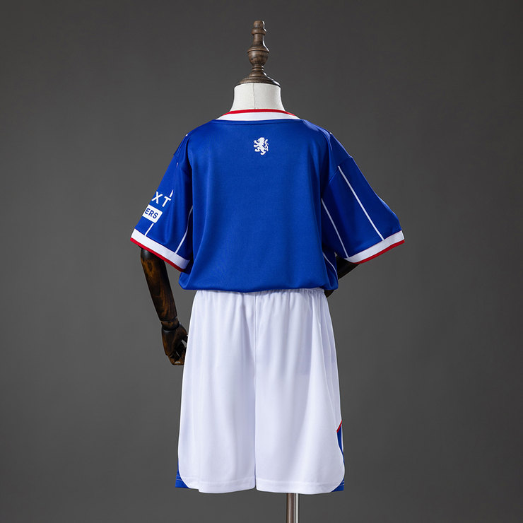 Rangers 2026/27 Hemmaställ Barn Blå med Shorts