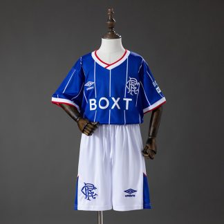 Rangers 2026/27 Hemmaställ Barn Blå med Shorts