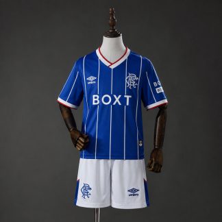 Rangers 2026/27 Hemmaställ Barn Fotbollströja med Shorts