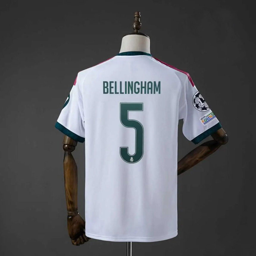 Real Madrid 2026/27 Jude Bellingham 5 Hemmatröja Herr Fotbollströja