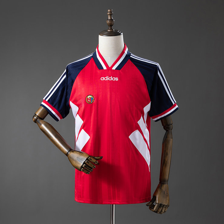 Retro Norge 1994/95 Hemmatröja Herr Fotbollströja