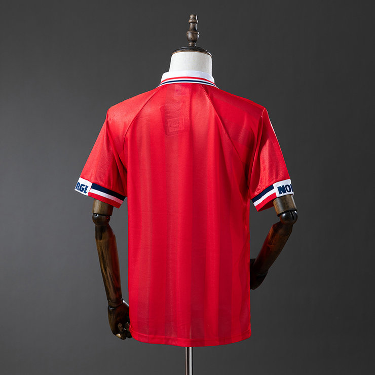 Retro Norge 1998/99 Hemmatröja Herr Fotbollströja