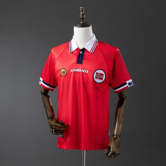 Retro Norge 1998/99 Hemmatröja Herr Fotbollströja