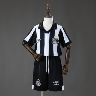 Santos 2026/27 Bortaställ Barn Fotbollströja med Shorts