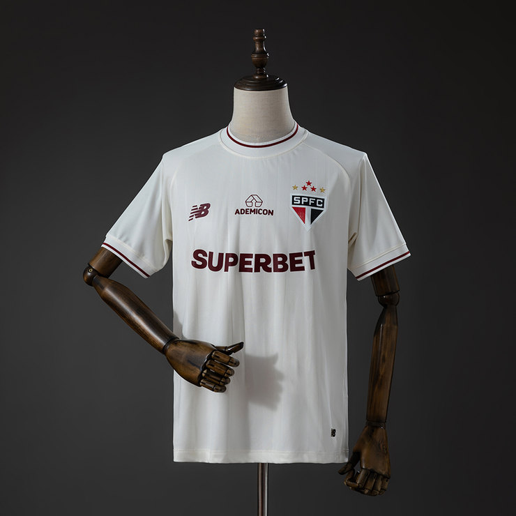 São Paulo 2026/27 Tredjetröja Herr Kortärmad Fotbollströja